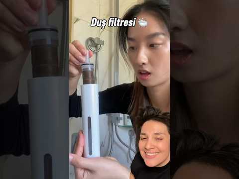 Duş filtresini 3 ay boyunca test ettim 🚿 #shorts #shower #ürüninceleme thumbnail