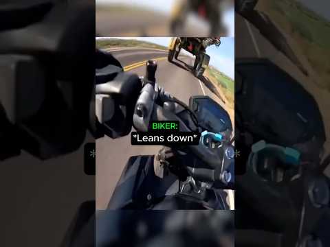 Biker PULLED Off The Impossible ? thumbnail