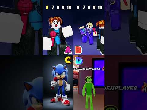 Sonic Who's Your Best? 💙💛 💚❤️ #sonic #memes thumbnail