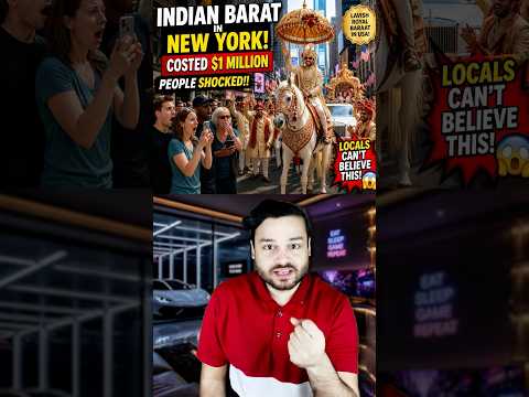Illegal Indian Wedding in New York? How This Guy DID IT? #shorts thumbnail