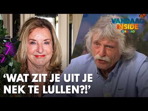 Johan Derksen reageert op kritiek van Catherine Keyl: 'Wat zit je uit je nek te lullen?!' thumbnail