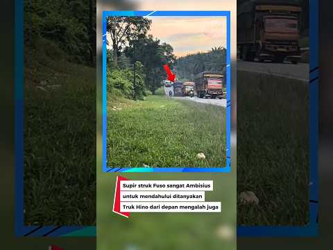 Antusias Supir Truk membuat J4ntungan ngeblong #shorts #truk #viral #automobile thumbnail