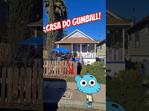 FUI NA CASA DO GUMBALL!!!#shorts thumbnail