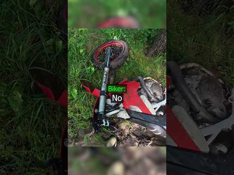 Biker Broke his Bike !? thumbnail