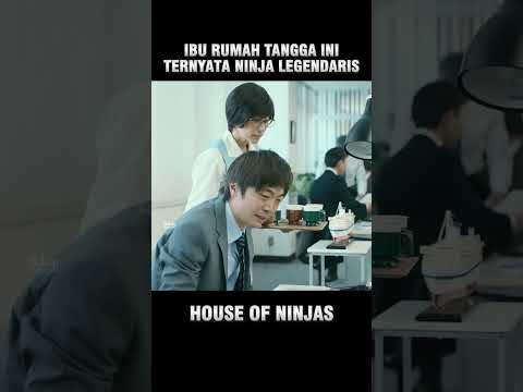 IBU RUMAH TANGGA INI TERNYATA NINJA LEGENDARIS ‼️ #alurceritafilm #shorts thumbnail