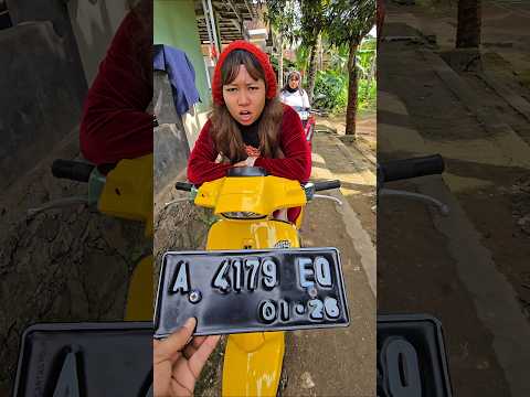 astaga kenapa ada plat nomor diatas pager#trendingshorts thumbnail