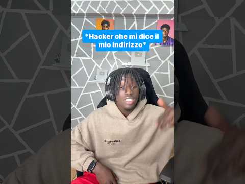 Hacker mi dice il mio indirizzo 😂 thumbnail