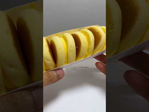Egg Souffle with Custard & Whipped Cream 7 Eleven Sweets #shorts thumbnail