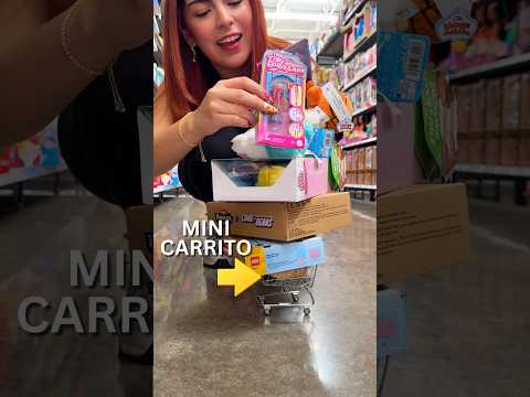 Llene de JUGUETES un MINI CARRITO!🛒😳💙 #hellomon #juguetes #abriendojuguetes thumbnail
