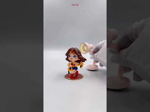 POP MART DC Justice League Childhood Series Spoof Pink Luxo Lamp #shorts thumbnail