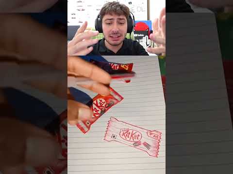 ÇİZİM Olan ÇİKOLATA Hangisi? 🤔🍫✍ thumbnail