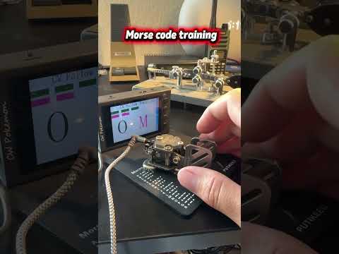 Morse code trainer! #hobby #hamradio #morsecode #training #practice thumbnail