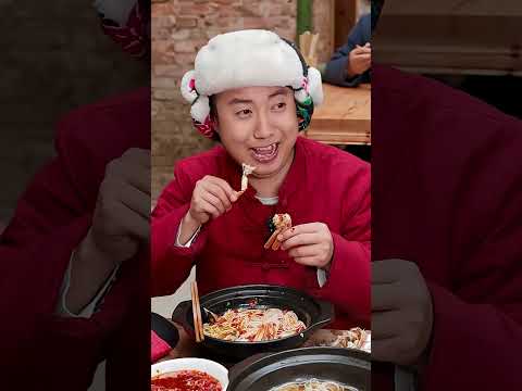 Spicy Rice Noodles丨eating spicy food and funny pranks丨funny mukbang丨tiktok video thumbnail
