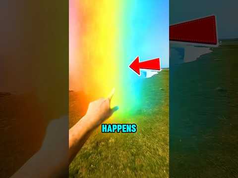 Touching the End of a Rainbow and this Happened‼️😱 thumbnail