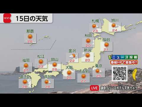 5月15日の天気 thumbnail