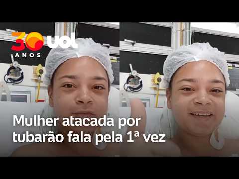 Jovem mordida por tubarão na praia de Boa Viagem, no Recife, diz que está bem: 'Vai dar tudo certo' thumbnail