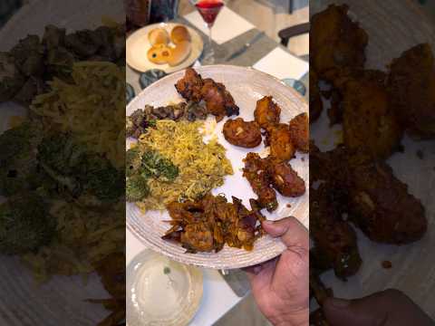 Tirupati lo Eating Unlimited Non Veg Buffet | Courtyard Marriot Hotel #shorts thumbnail
