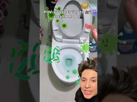 Çin’de viral olan tuvalet jelini denedim! Splash foam 🚨fake poop 🚨 #shorts #toilet #china thumbnail