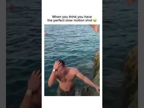 His perfect slo-mo shot just got ruined 😂 Sub for more! #shorts thumbnail