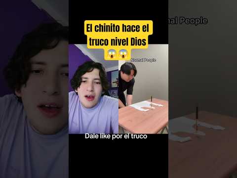 El chinito hace el truco nivel dios 😱😱 - Hey Crispin #humor thumbnail