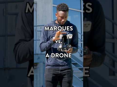 MKBHD Losing To a Drone thumbnail