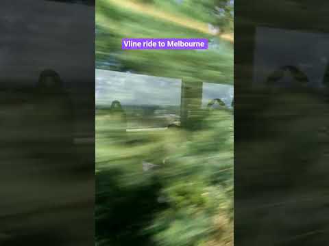 Vline ride to Melbourne #shorts #australia #melbourne #gippsland #aussie #abc3 thumbnail