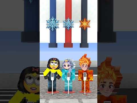 Girl Minion, Rumi Gugugaga, and Lily Man in the nonstop singing challenge to become the Ice Person! thumbnail