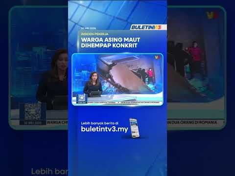 INSIDEN PEKERJA | Lelaki Maut Dihempap Runtuhan Konkrit Ketika Kerja Bina Bangunan thumbnail