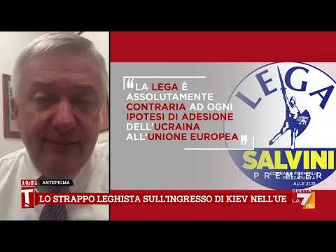 Ucraina in UE, Molinari: "Il no di Salvini scelta politica, cortocircuito nella maggioranza" thumbnail