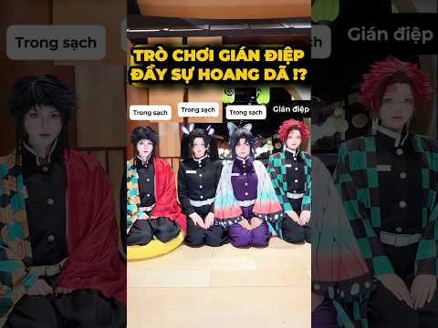 Thử thách Trò Gián điệp nhưng nó lạ lắm?- Phiên bản Diệt quỷ#cosplay #shorts #minnacosplay thumbnail