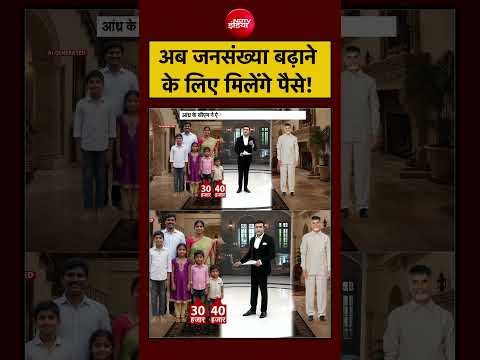 Andhra Pradesh Child Policy: अब जनसंख्या बढ़ाने के लिए मिलेंगे पैसे!| Chandrababu Naidu| Syed Suhail thumbnail