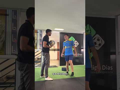 TOCANDO NA BOLA PELA 1º VEZ APÓS 6 MESES SEM JOGAR FUTEBOL!! 🥹 thumbnail
