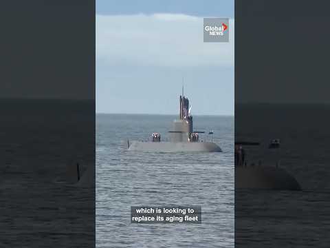 South Korean submarine takes part in joint naval exercises in BC thumbnail