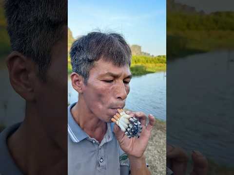Brave Dog Stops Man From Smoking to Protect the Baby 🐶👶🚭 #dog #lovedog #pets thumbnail