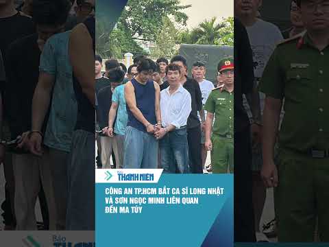 Ca sĩ Long Nhật và Sơn Ngọc Minh bị bắt liên quan ma túy #shorts thumbnail