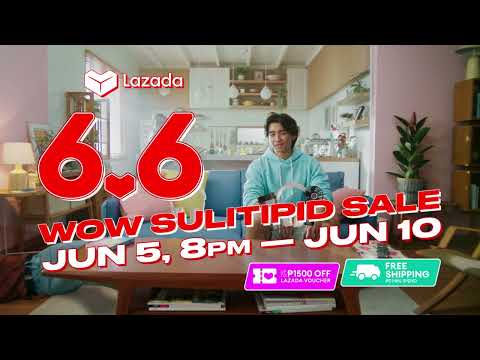 Lazada 6.6 Wow SuliTipid Sale on June 5, 8pm - June 10! thumbnail