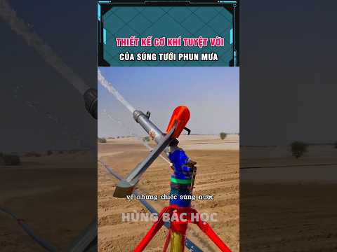 cơ chế vật lý tuyệt vời của súng tưới phun mưa thumbnail