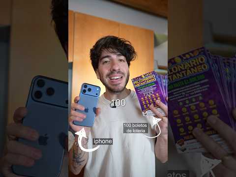 Compré 1 iphone con boletos de lotería. thumbnail