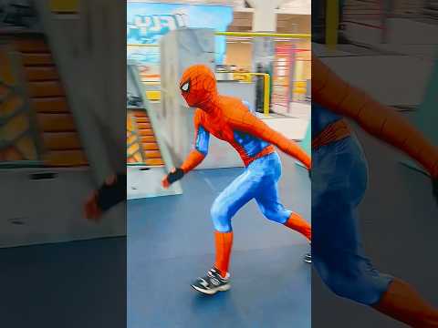 Spiderman vs Parkour😱 #spiderman thumbnail