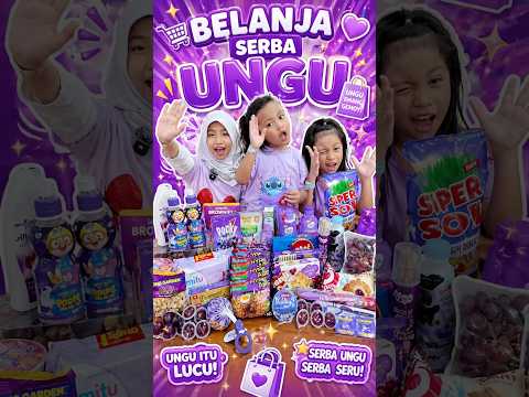 NOURA BELANJA SERBA UNGU #challenge #serbaungu thumbnail