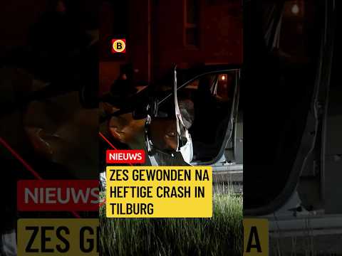 Zes gewonden na ongeluk in Tilburg | #112 thumbnail