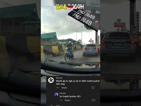 GENG REMPlT KALUT SAMPAI TERLANGG4R "NAMPAK POLlS KAT TOL, SEMUA U-TURN LARI" thumbnail