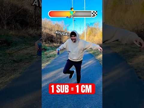 Por cada suscripción CORRO 1 CENTIMETRO ?‍♂️? thumbnail