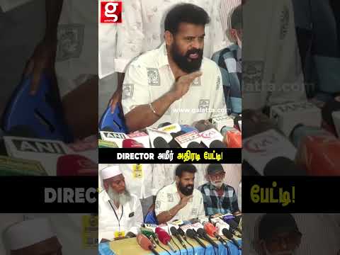 A.Raja சர்ச்சை பதிவு..? Director Ameer அதிரடி Reply thumbnail