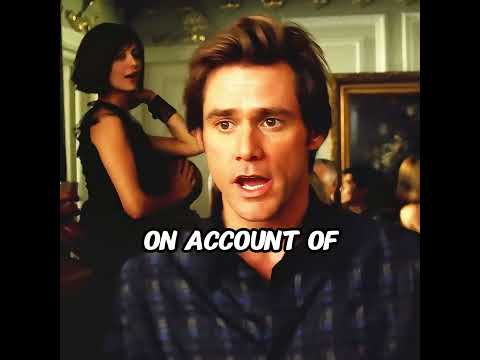 Grace saw Bruce kissing a girl, and she broke up with him.? #jimcarrey #trueman #ventura #shorts thumbnail