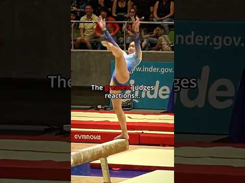 The last judge is crazy😂💀 #gymnastics #sports #judge #reaction thumbnail