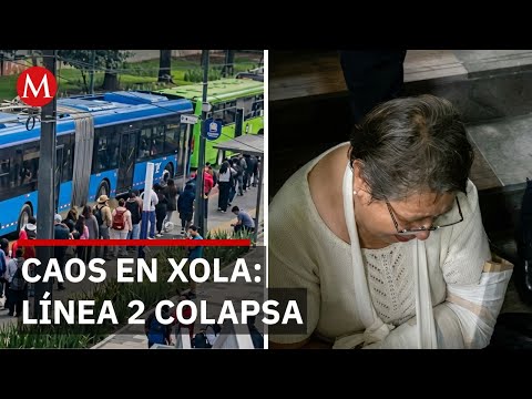 Metro Línea 2 colapsa en Xola: caos, lesionados y promesas de mejora en el servicio thumbnail