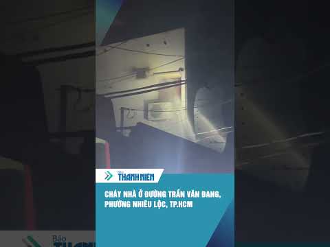 Cháy nhà ở đường Trần Văn Đang, phường Nhiêu Lộc, TP.HCM #shorts thumbnail
