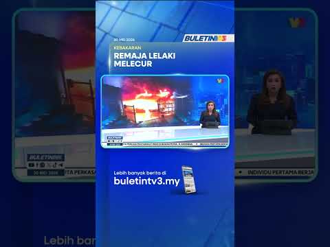 KEBAKARAN | Lima Rumah Teres Terbakar Di Parit Raja, Remaja Lelaki Melecur thumbnail