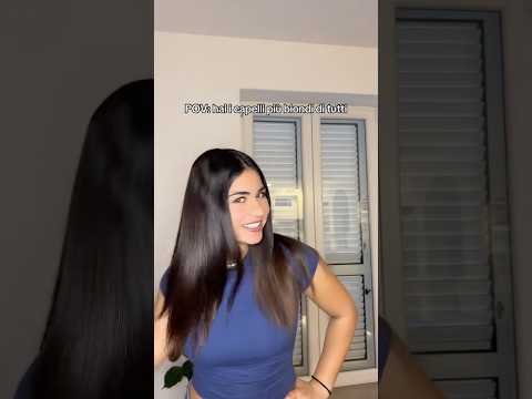 Voi bionde o more?? Iscriviti al canale? thumbnail